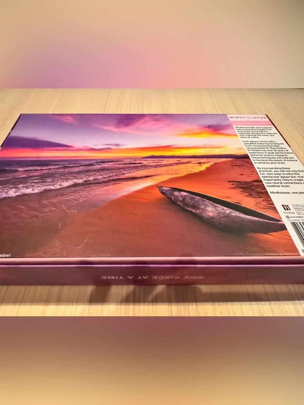 Set of 2 Beautiful and Relaxing Mindfulness 500 Piece Puzzles